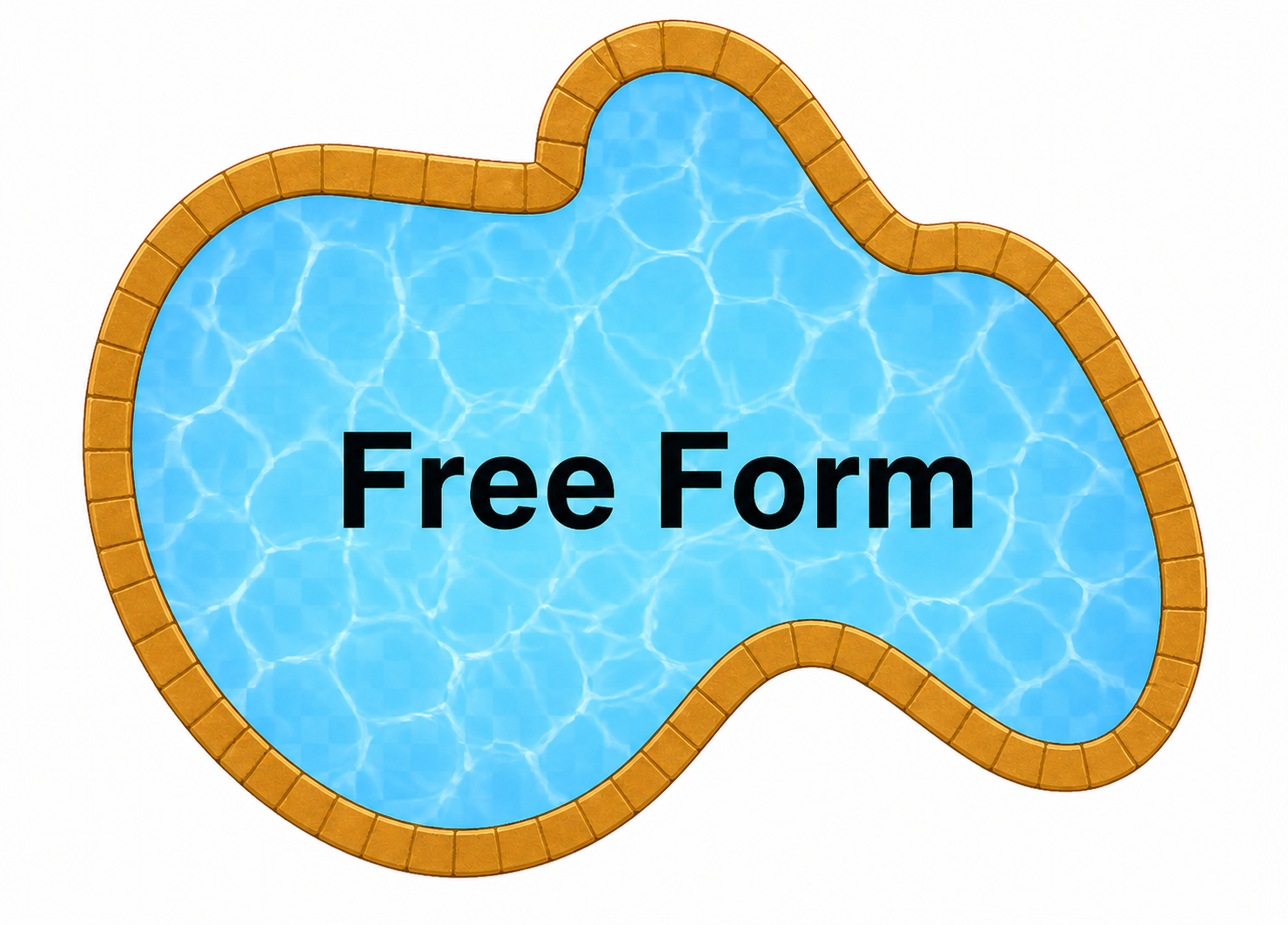 Free-form pool diagram