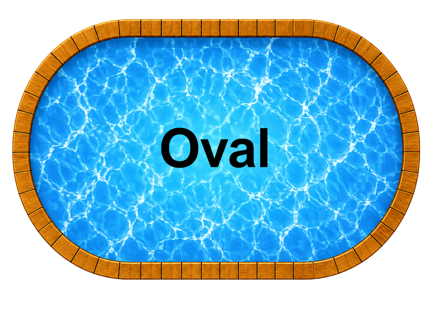 Oval pool diagram