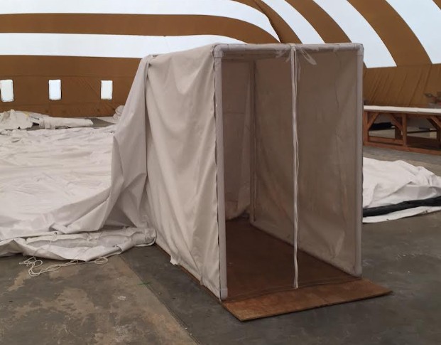 Attaching dome shroud to frame