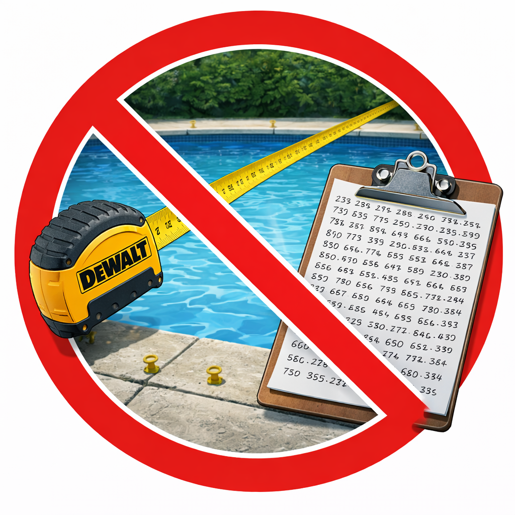 Tape measure for no re-measure needed